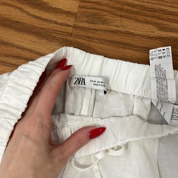 Wide leg linen pant - Picture 3 of 4